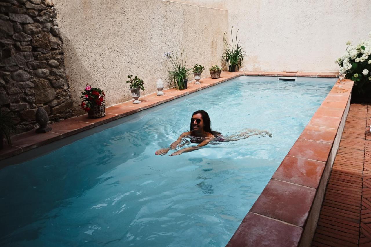Demeure De La Carmine, Sejour Bien-Etre D'Exception, Piscine, Hammam, Champagne Bed & Breakfast Mirepoix  Exterior photo
