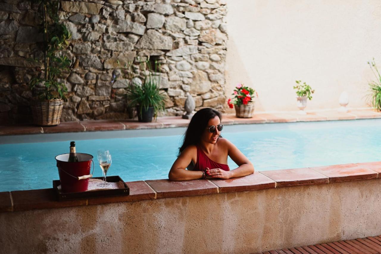 Demeure De La Carmine, Sejour Bien-Etre D'Exception, Piscine, Hammam, Champagne Bed & Breakfast Mirepoix  Exterior photo